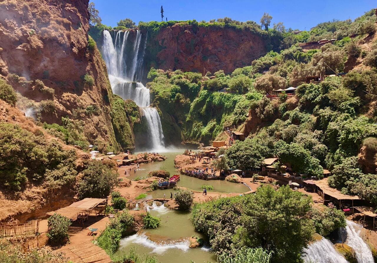 Cascades d’Ouzoud, Avec option déjeuner